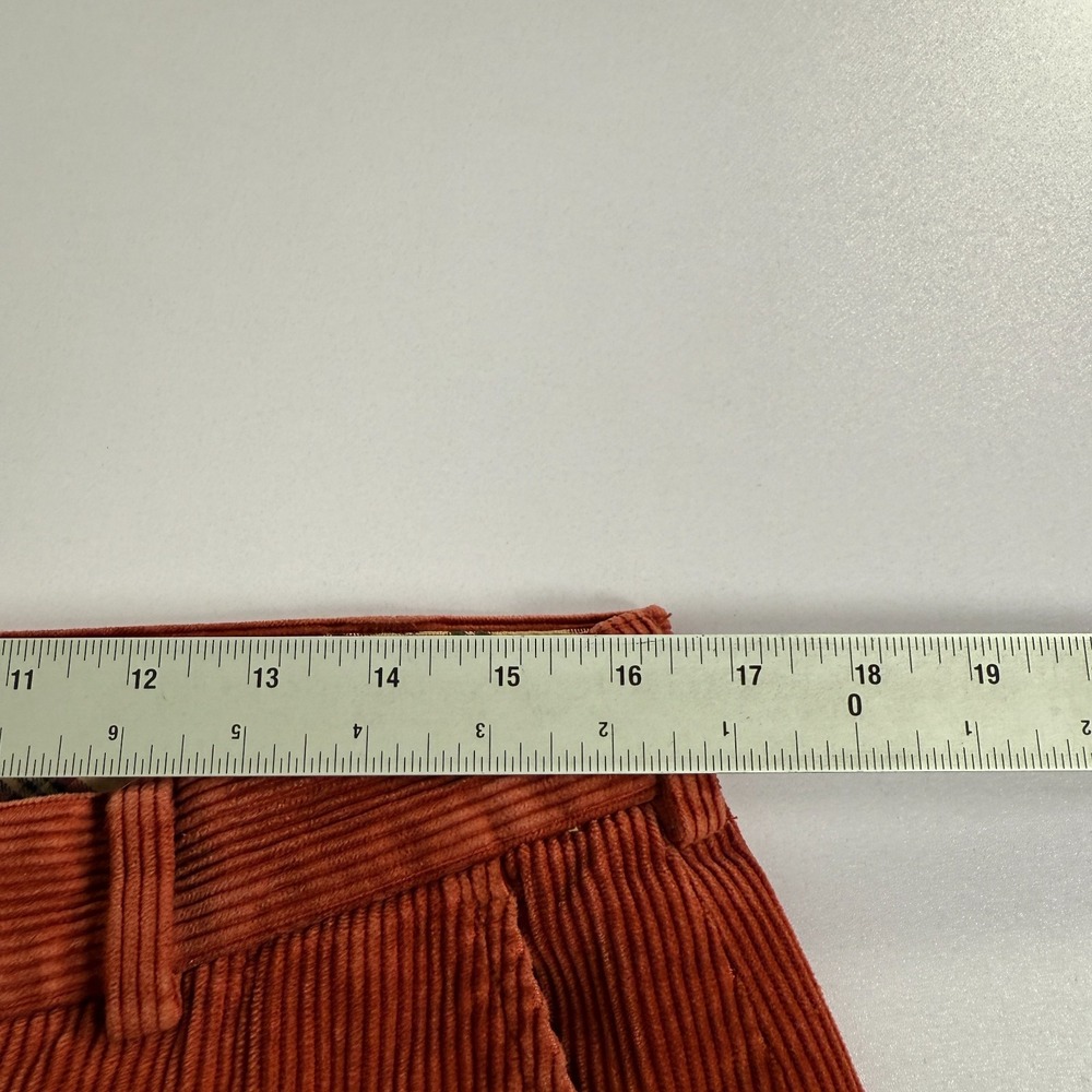 Brooks Brothers Pants Mens 34x32 Red Corduroy‎ Clark Chino Cotton Casual - Picture 7 of 9